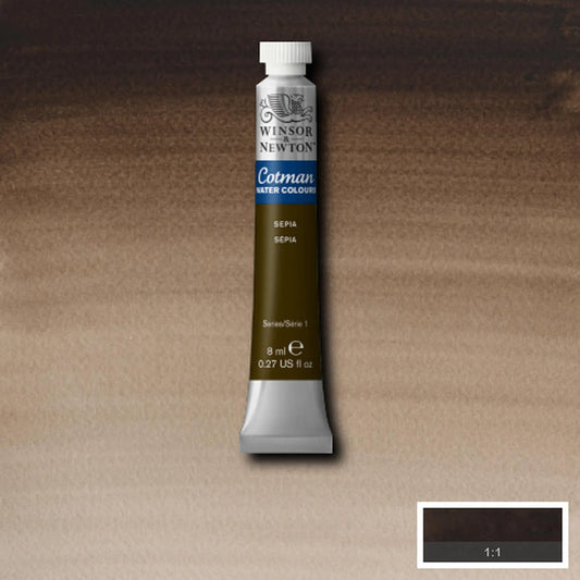 ACUARELA W&N COTMAN 8ML SEPIA 609 10421