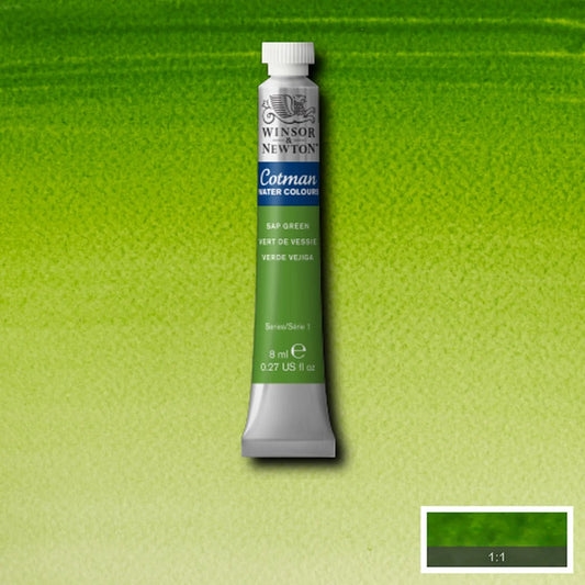 ACUARELA W&N COTMAN 8ML VERDE VEJIGA 599 10420