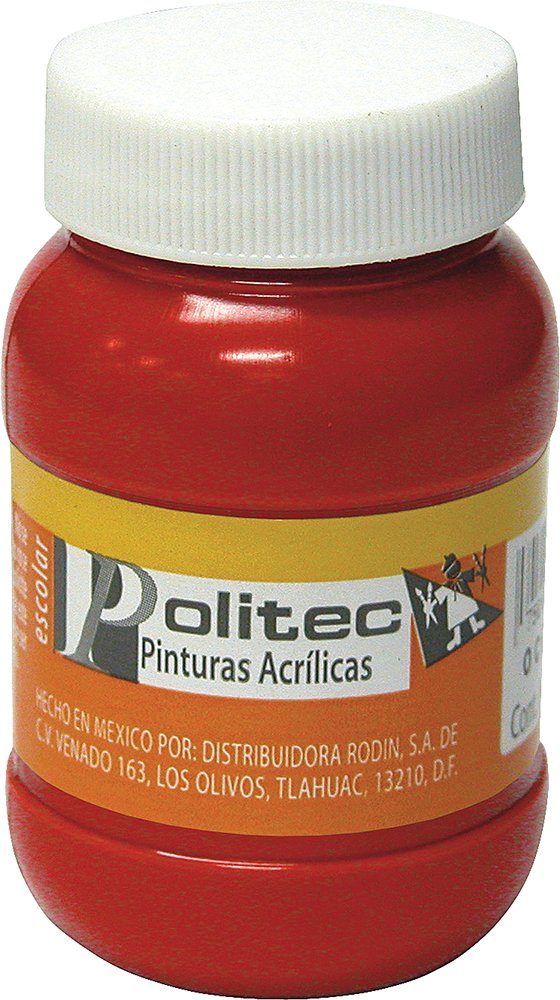 PINTURA POLITEC L-300 100ML 309 ROJO TOL 14154