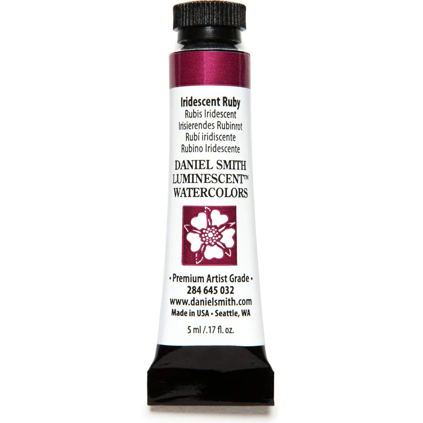 ACUARELA DANIEL SMITH 5ML IRIDESCENT RUBY LUMINESCENT S1 30580