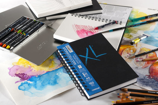 BLOCK CANSON BOOK XL MIX MEDIA A514.8x21cm 160g 120hj 73706