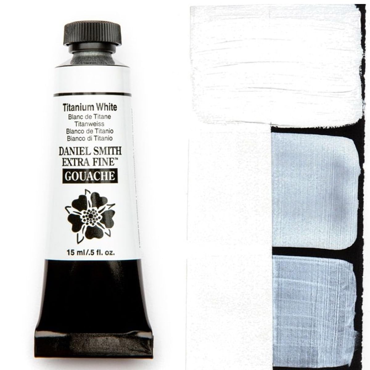 GOUACHE DANIEL SMITH 15ML TITANIUM WHITE S1 30644