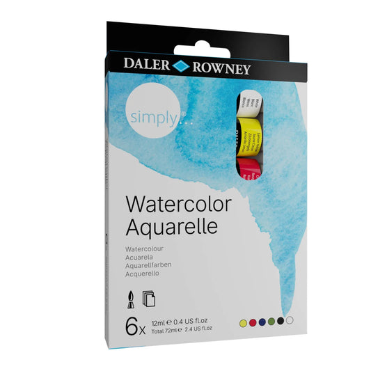 ACUARELA SIMPLY SET 6X12ML 58326
