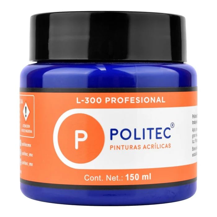 PINTURA POLITEC L-300 PROF. 150ML 3106 AZUL ULTRAMAR 30928
