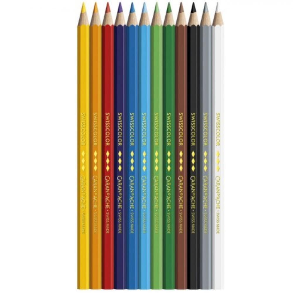 LAPICES DE COLOR CARAN`D ARCHE ESCOLAR SWISS COLOR C12 73-1284.812