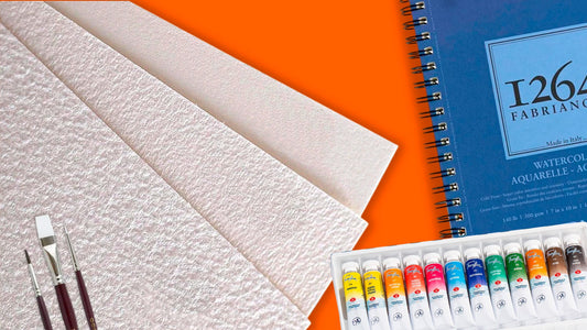Papel de dibujo: qué significa el gramaje y el grano