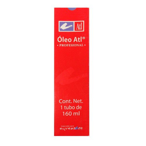 PINTURA AL OLEO ATL T-160ML BERMELLON NO 206 11502