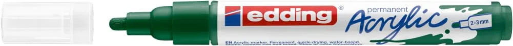 MARCADOR EDDING ACRYLIC 2-3mm VERDE  61-E-5100-904