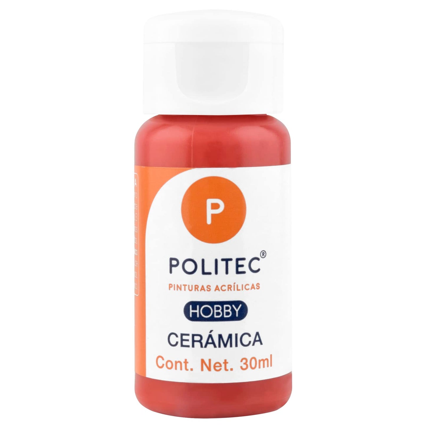 PINTURA POLITEC HOBBY CERAMICA ROJO 29576
