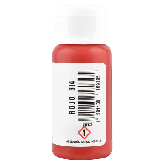PINTURA POLITEC HOBBY CERAMICA ROJO 29576