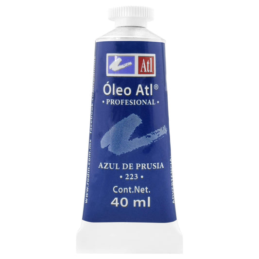 PINTURA AL OLEO ATL T-14 40ML AZUL PRUSIA NO 223 11485