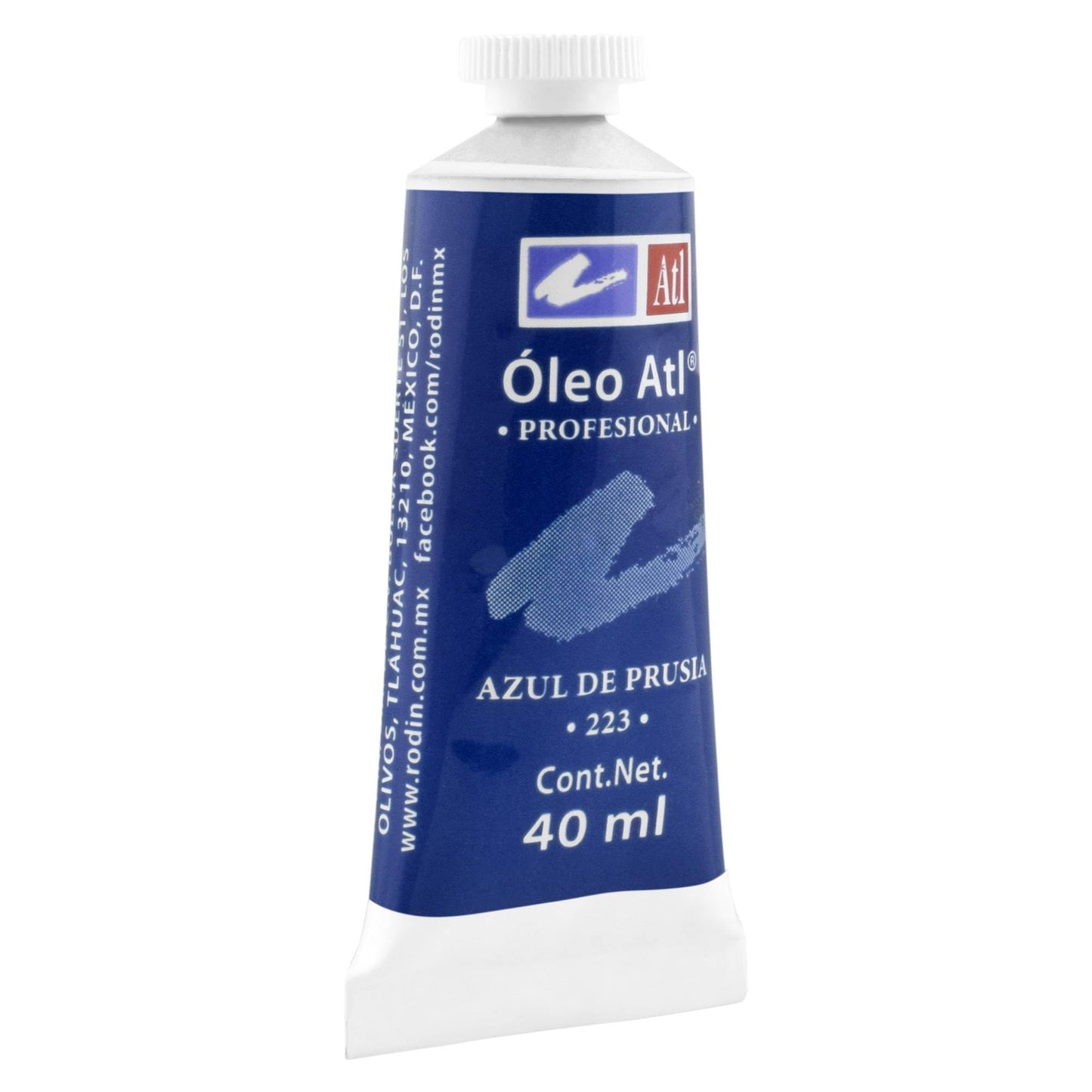 PINTURA AL OLEO ATL T-14 40ML AZUL PRUSIA NO 223 11485