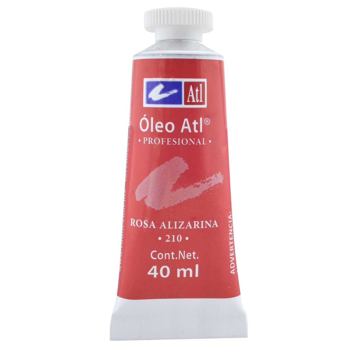 PINTURA AL OLEO ATL T-14 40ML ROSA ALIZARINA NO 210 11473