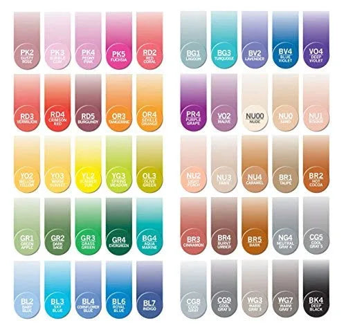 ROTULADORES CHAMELEON DOBLE PUNTA CHAMELEON SET COMPLETO C52 COLORES ECHCT5201