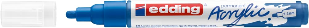 MARCADOR EDDING ACRYLIC 2-3mm AZUL 61-E-5100-903