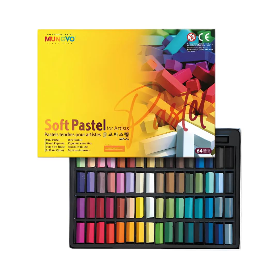 PASTEL SUAVE MUNGYO MPS 64 MEDIAS BARRAS 730264
