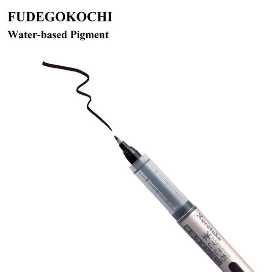 MARCADOR  KURETAKE FUDEGOKOCHI BRUSH PEN NEGRO ROTULADOR LS1-10S 743111