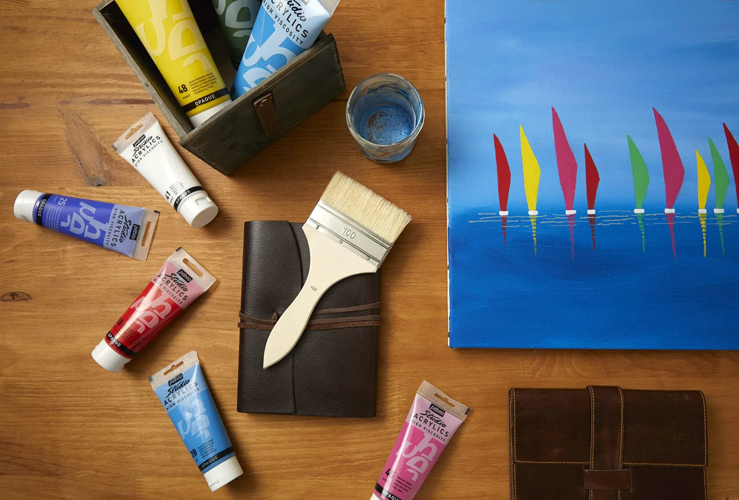 PINTURA ACRILICA PEBEO STUDIO ACRYLICS 100 ML 036 SIENA NATURAL 111036