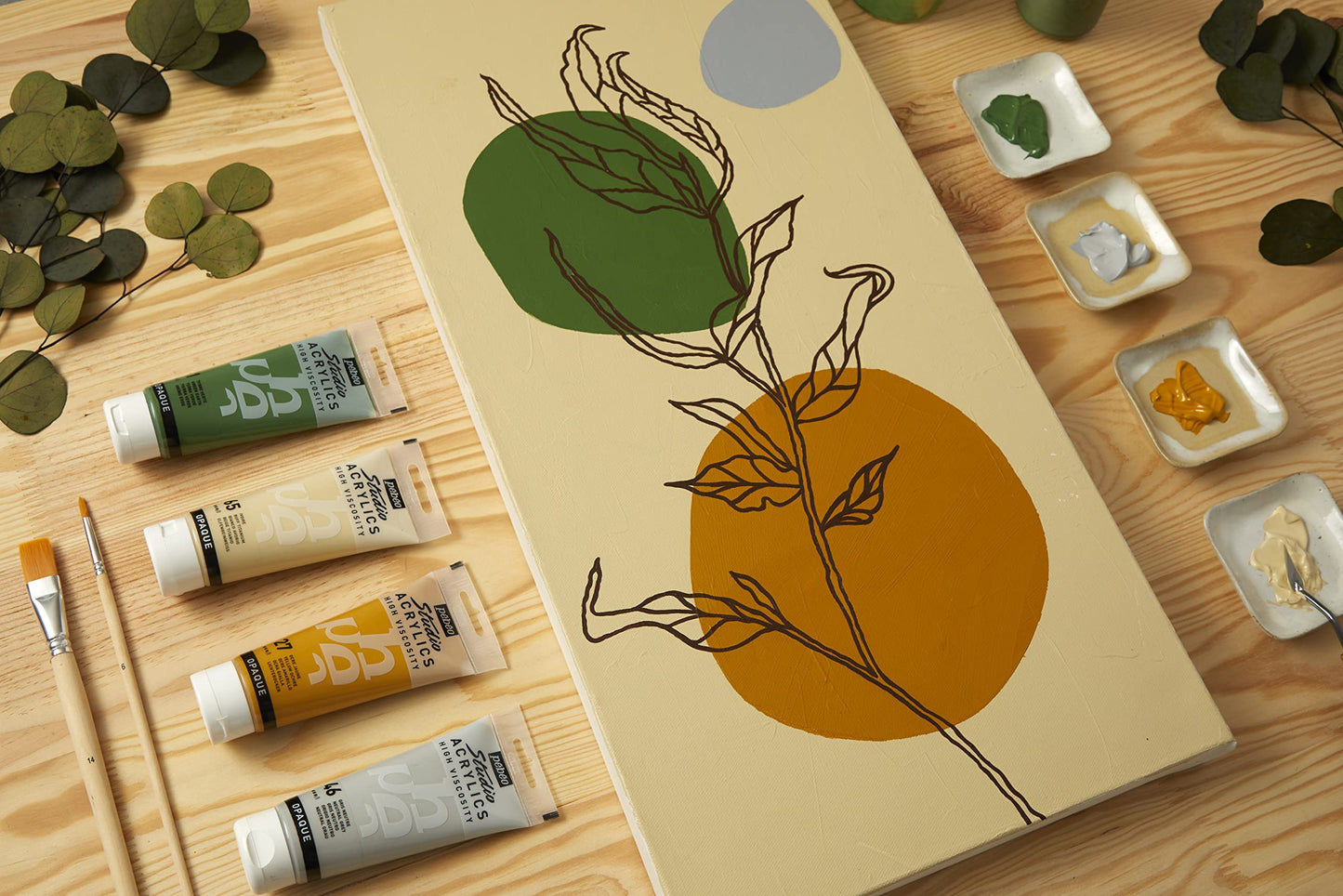 PINTURA ACRILICA PEBEO STUDIO ACRYLICS 100 ML 036 SIENA NATURAL 111036