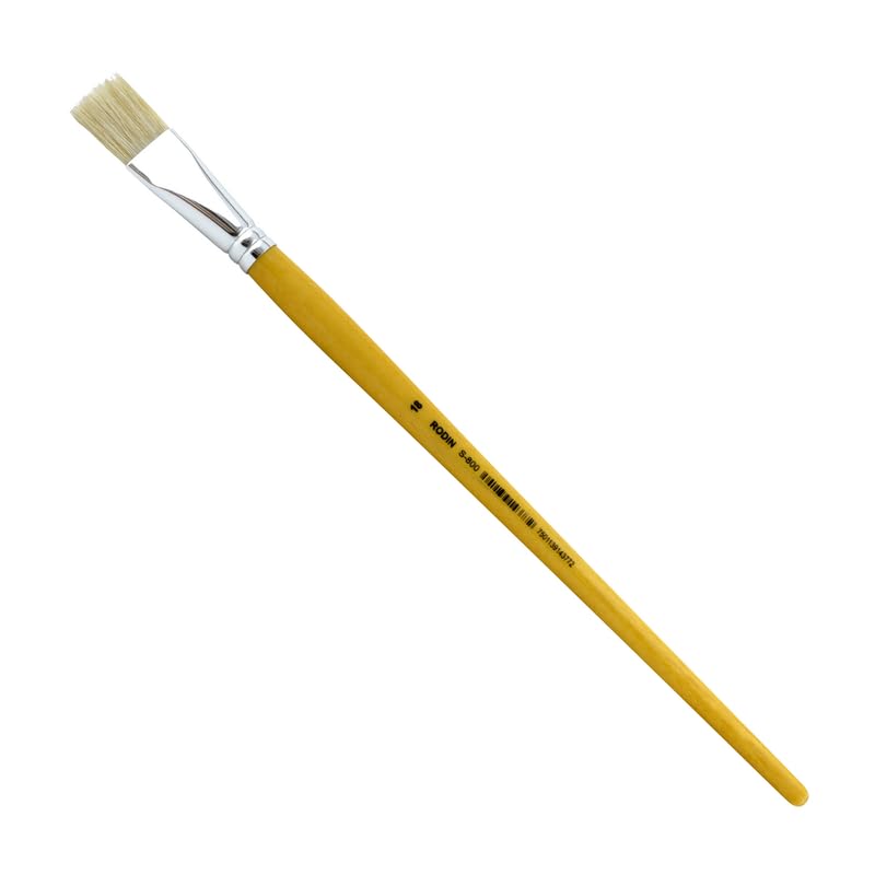 PINCEL RODIN PLANO CERDA BLANCA S-800 # 18 12904