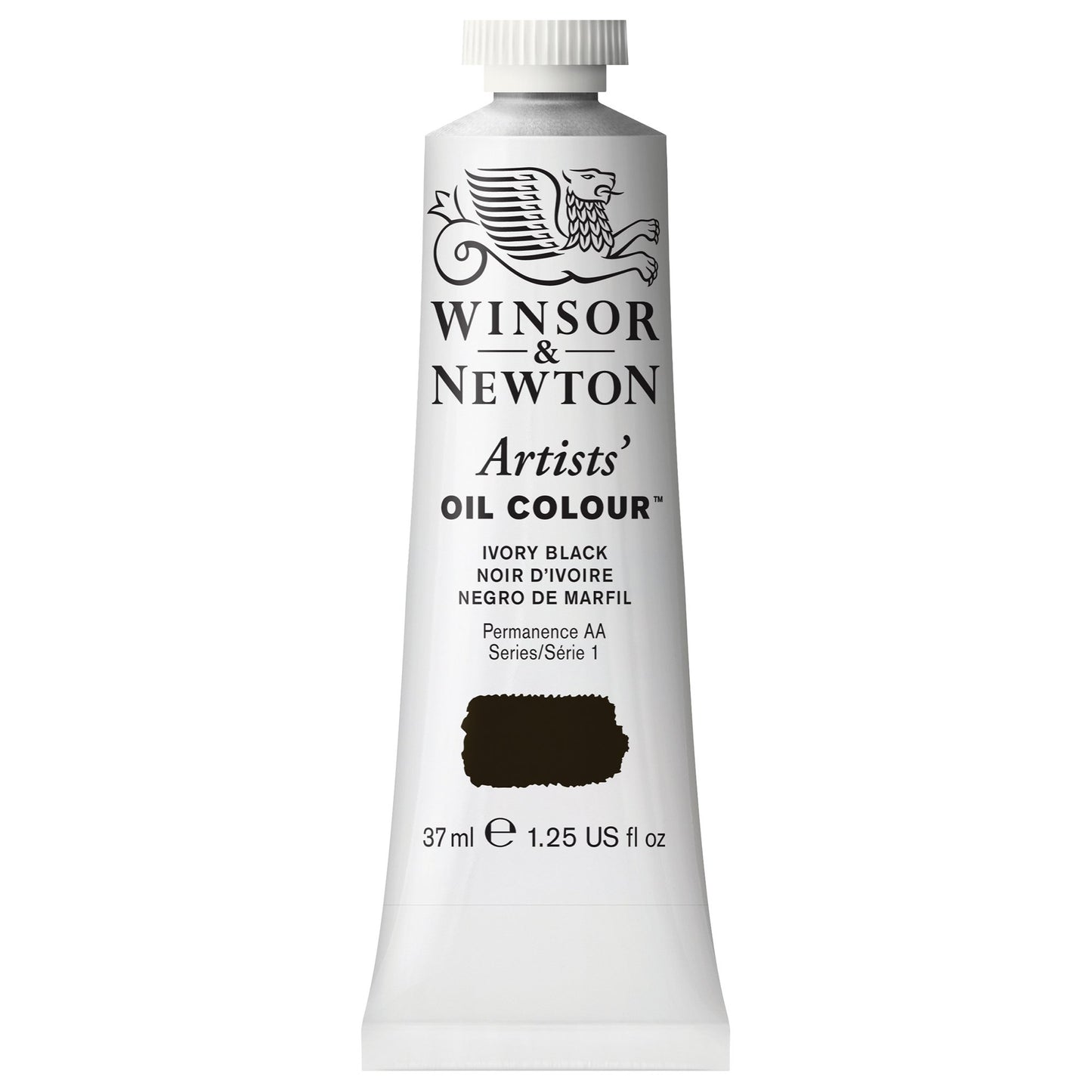 PINTURA AL OLEO W&N ARTISTS 37ML NEGRO MARFIL S-1 NO 331 11136