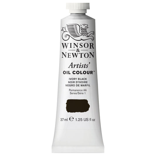 PINTURA AL OLEO W&N ARTISTS 37ML NEGRO MARFIL S-1 NO 331 11136