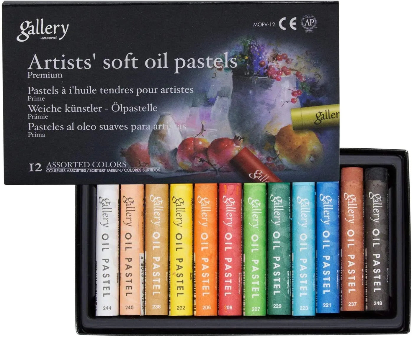 PASTEL AL OLEO MUNGYO MOPV 12 731012