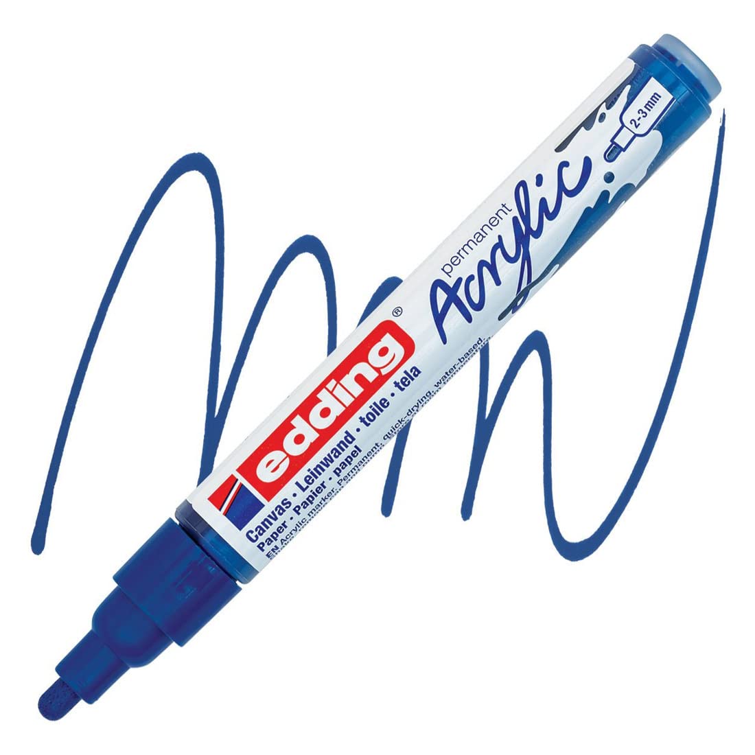 MARCADOR EDDING ACRYLIC 2-3mm NEGRO 61-E-5100-933