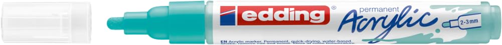 MARCADOR EDDING ACRYLIC 2-3mm TURQUESA 61-E-5100-934