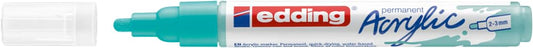 MARCADOR EDDING ACRYLIC 2-3mm TURQUESA 61-E-5100-934