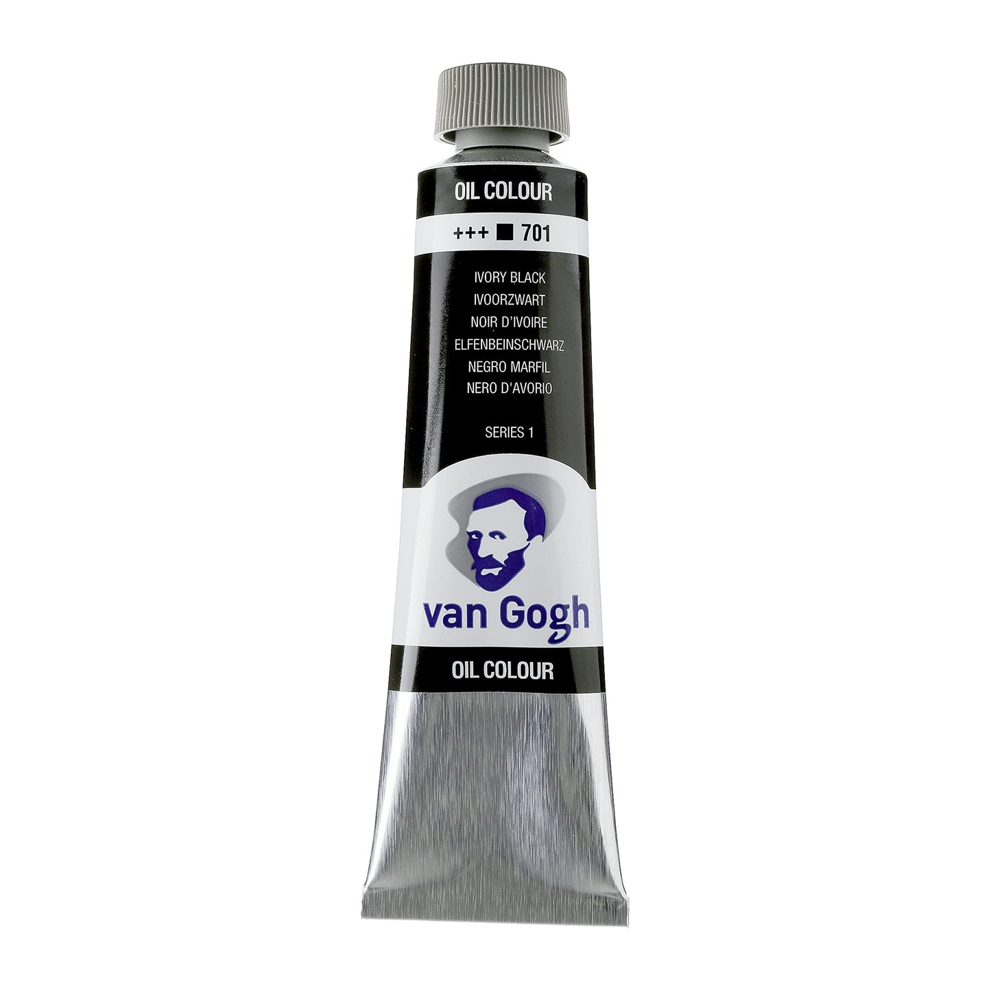 PINTURA AL OLEO VAN GOGH 40 ML NEGRO MAR 16550