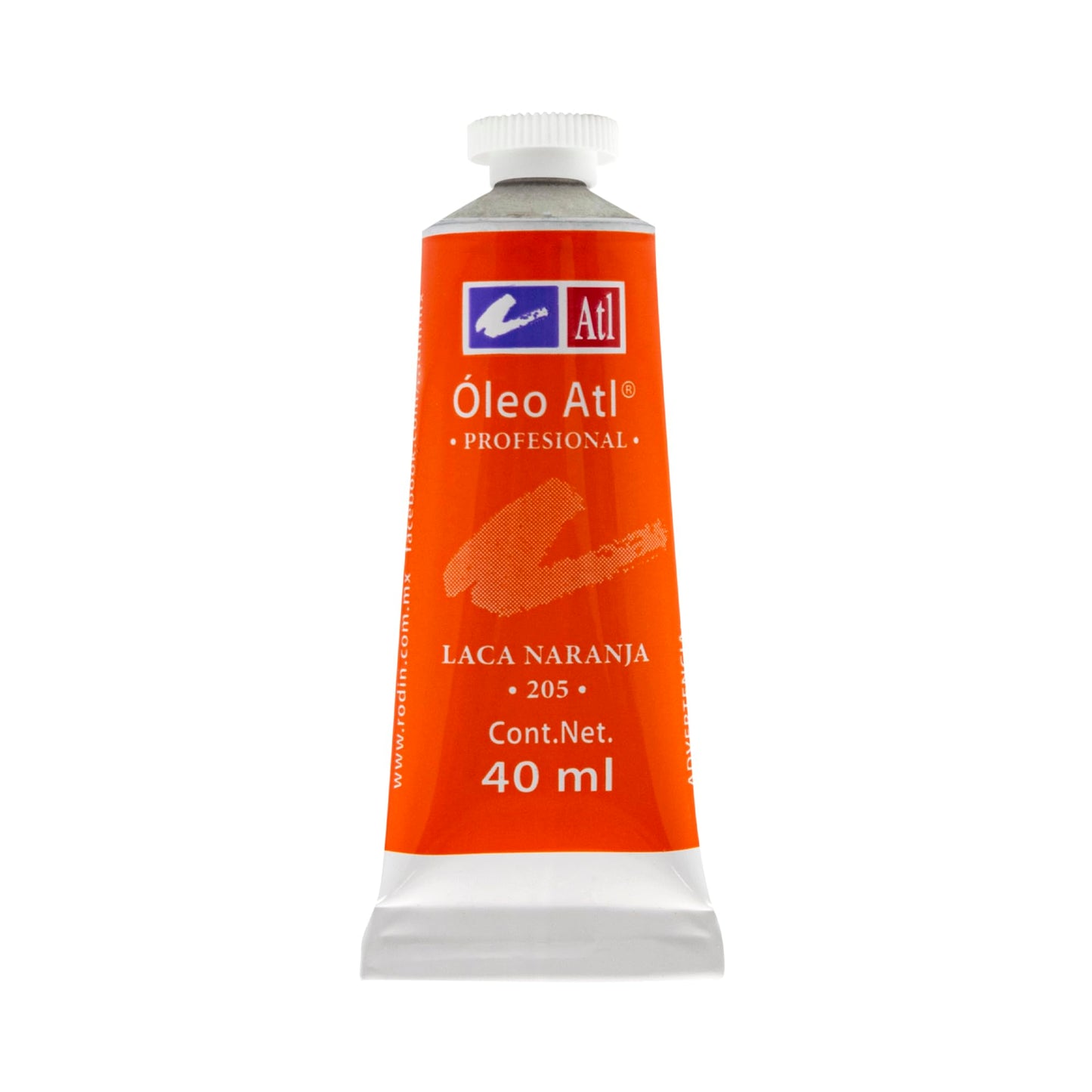 PINTURA AL OLEO ATL T-14 40ML LACA NARANAJA NO 205 11469