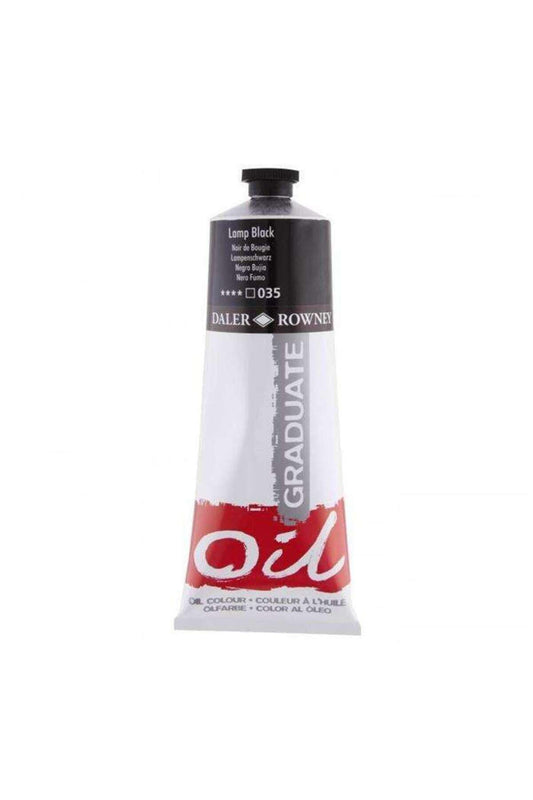 PINTURA AL OLEO GRADUATE 200ML LAMP BLACK 035 58295