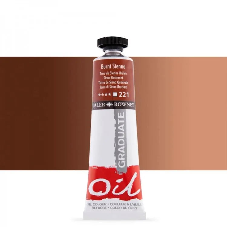 PINTURA AL OLEO GRADUATE 200ML BURNT SIENNA 221 58300