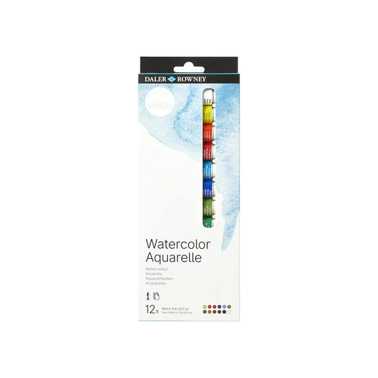 ACUARELA SIMPLY SET 12X12ML 58328