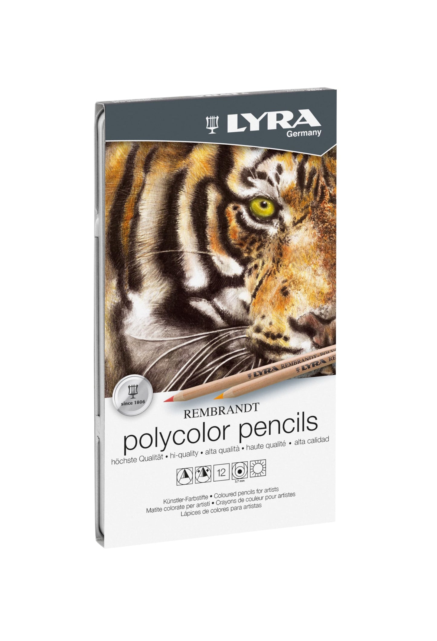 LAPICES DE COLOR LYRA REMBRANDT POLYCOLOR EST C12 44721