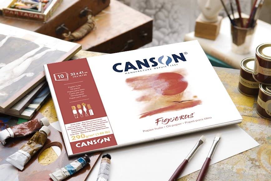 BLOCK CANSON FIGUERAS 24X33 10HJ 290G 62421
