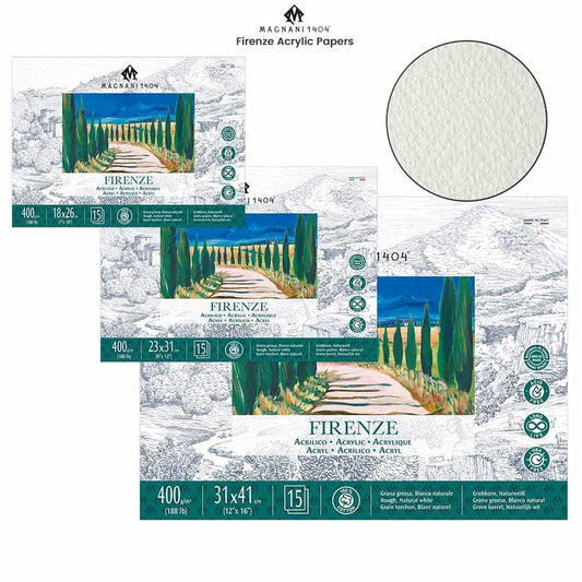 BLOCK MAGNANI ACRILICO FIRENZE 31X41CM 400G 15H 100% ALG. 571543