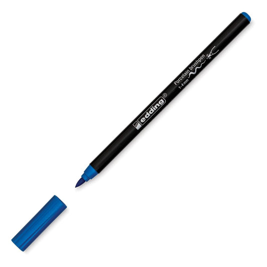 ROTULADOR EDDING CERÁMICA Y PORCELANA P. PINCEL FLEXIBLE 1-4MM CELESTE 61-E-4200-10