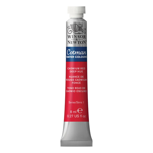 ACUARELA W&N COTMAN 8ML ROJO OBSCURO 098 10392