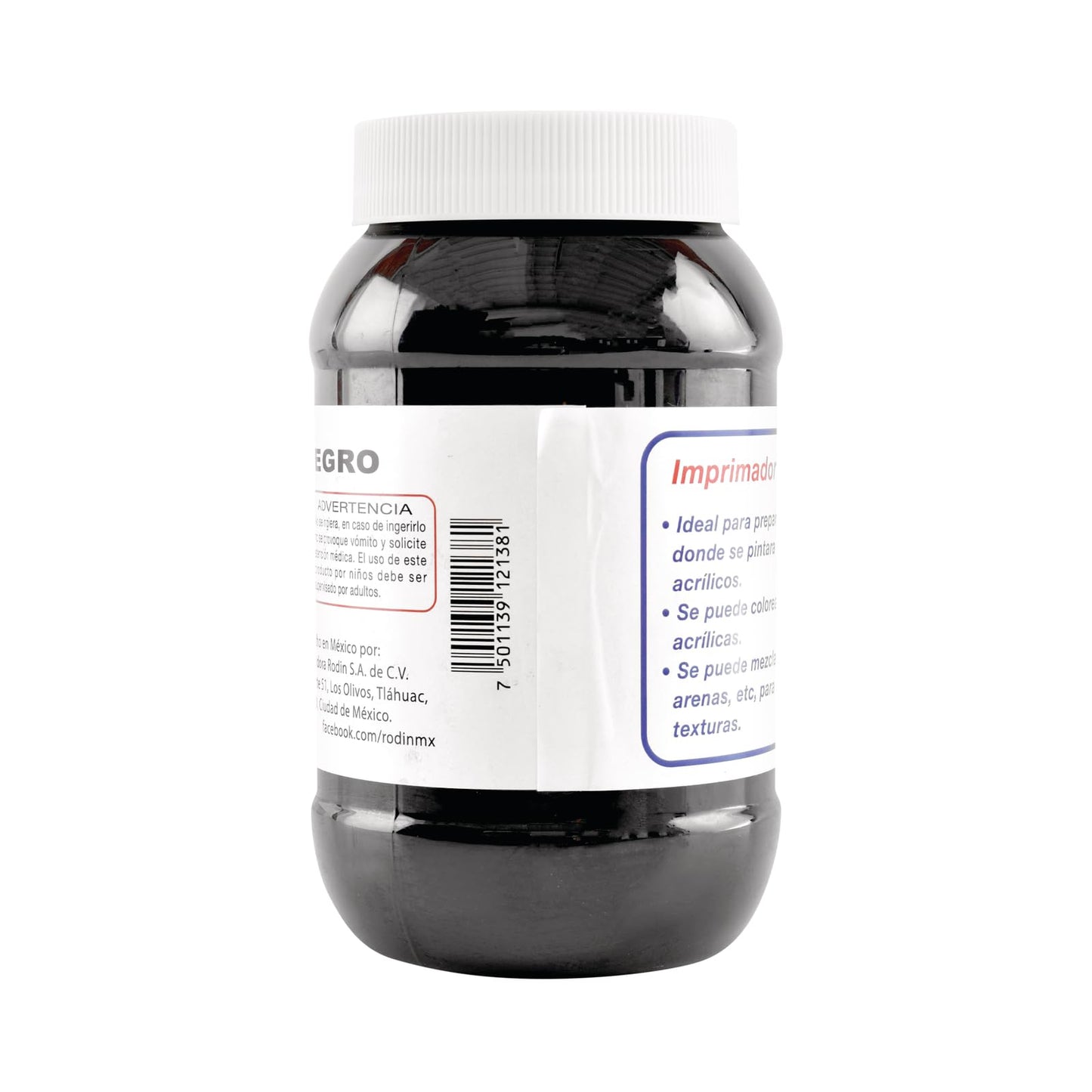 GESSO ATL NEGRO 500ML 12145
