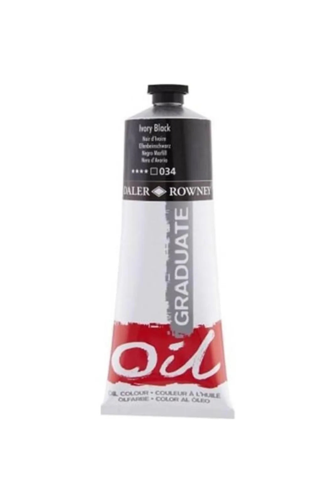 PINTURA AL OLEO GRADUATE 200ML IVORY BLACK 034 58294