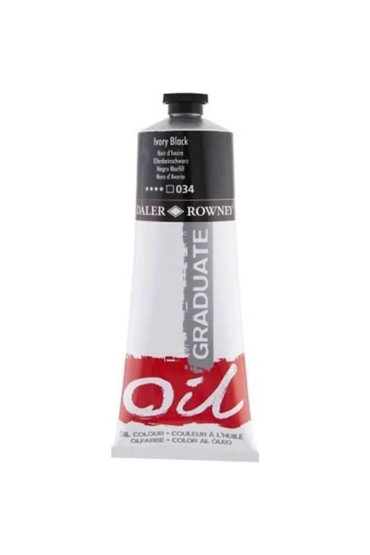 PINTURA AL OLEO GRADUATE 200ML IVORY BLACK 034 58294