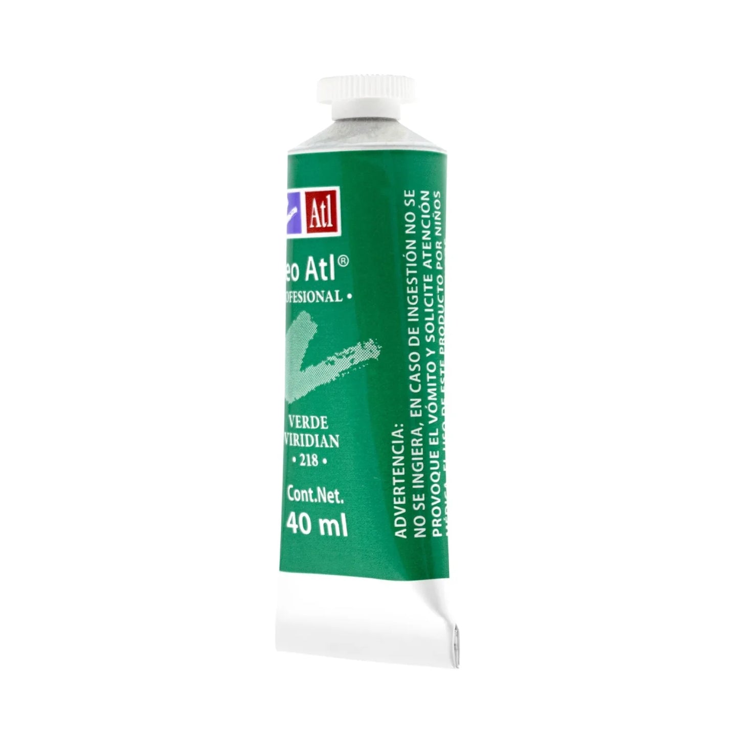 PINTURA AL OLEO ATL T-14 40ML VERDE VIRIDIAN NO 218 11481