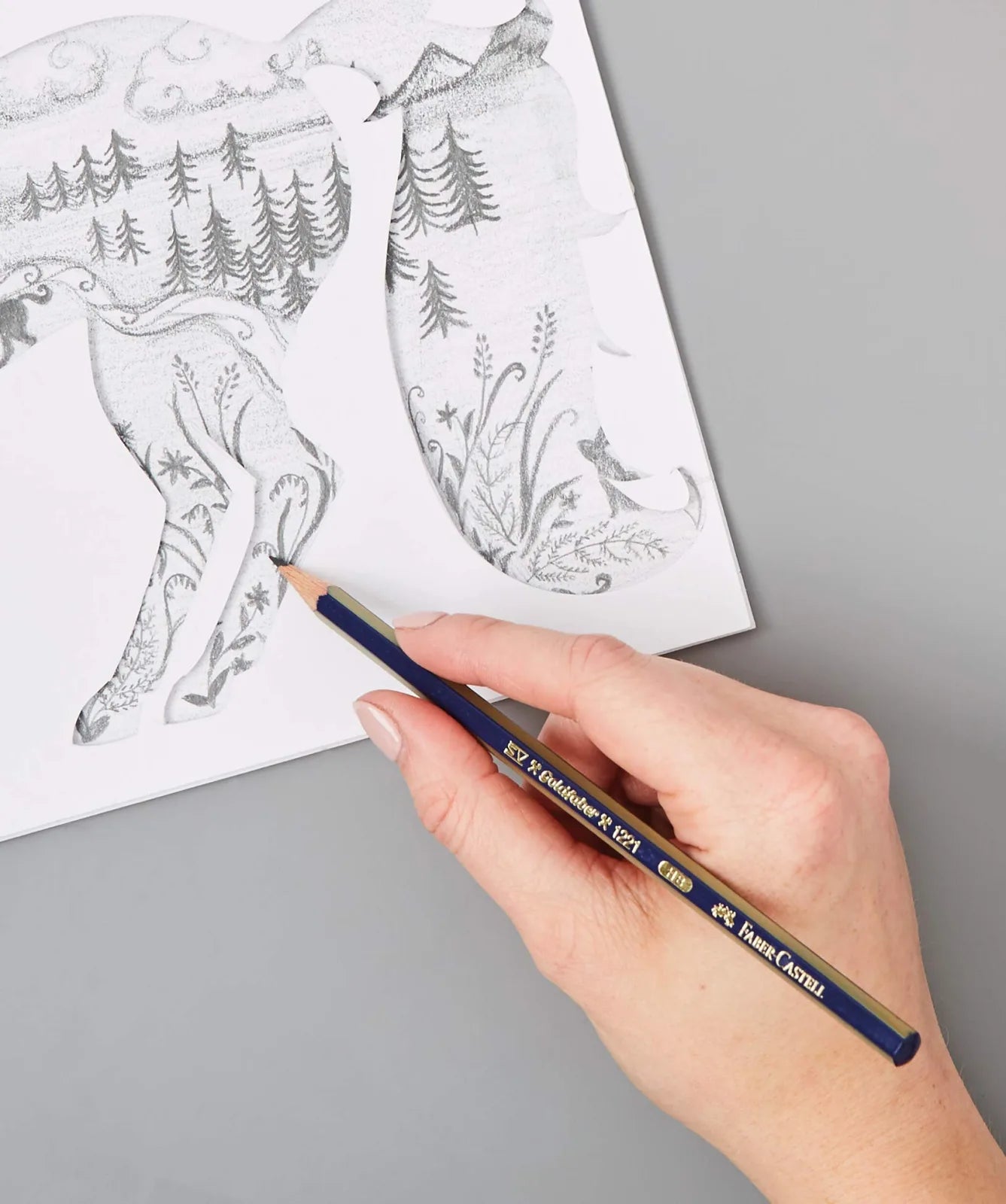 LAPIZ GRAFITO FC GOLDFABER 1221 H 112511