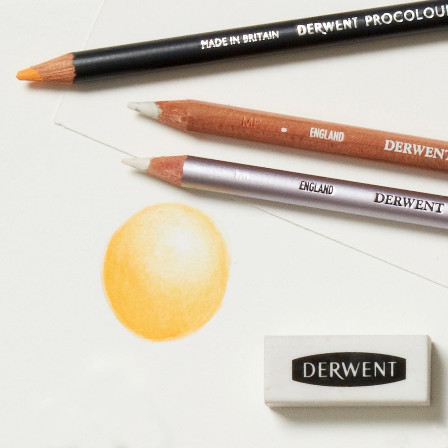 LAPICES DE DIBUJO DERWENT SET BLENDER Y BURNISHER 21386