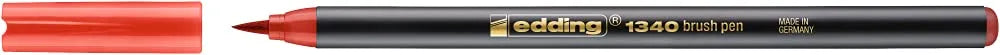 ROTULADOR EDDING P. PINCEL  FLEXIBLE ROJO 61-E-61-E-1340-02