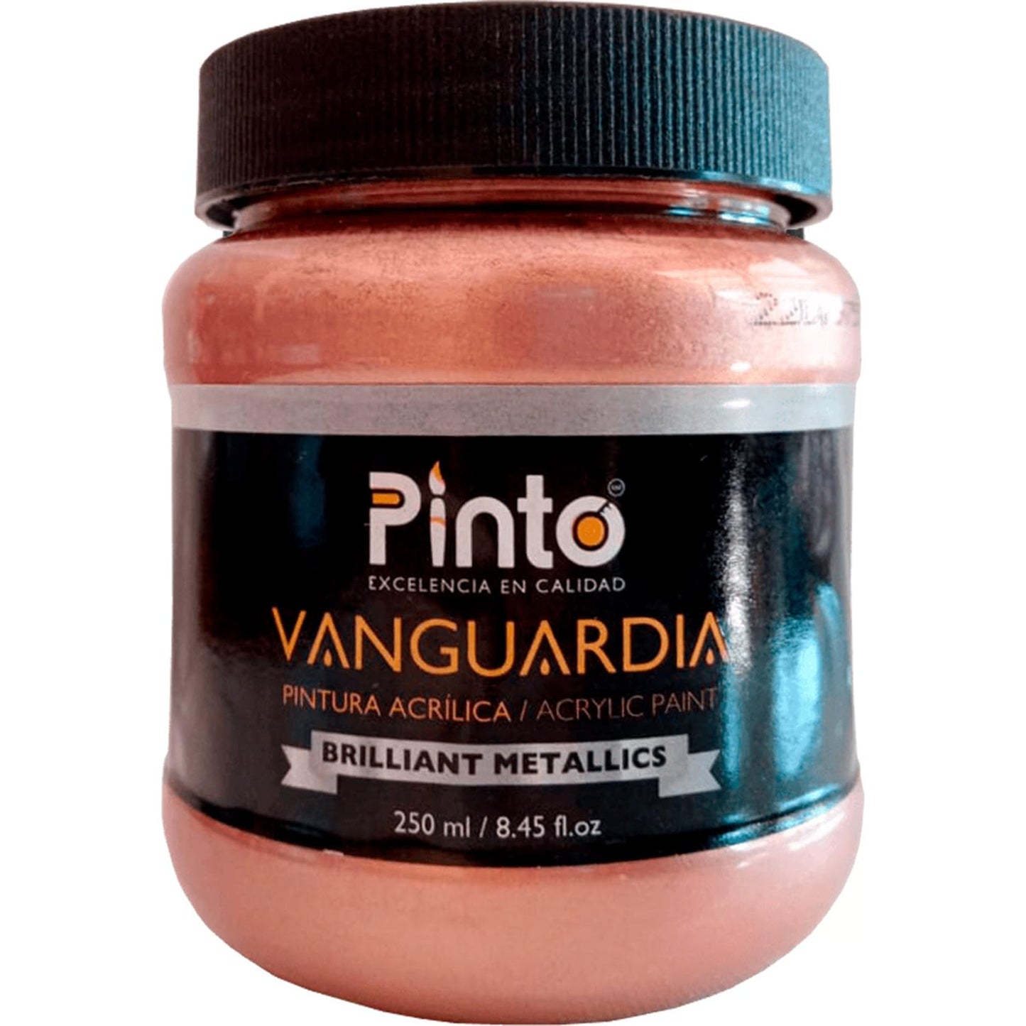 PINTURA ACRILICA PINTO VANGUARDIA 250ML METALICO 528 ORO ROSA 377528