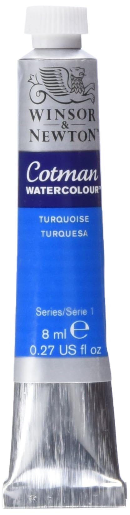 ACUARELA W&N COTMAN 8ML TURQUEZA 654 10422