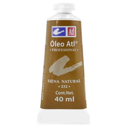 PINTURA AL OLEO ATL T-14 40ML SIENA NATURAL NO 232 11493